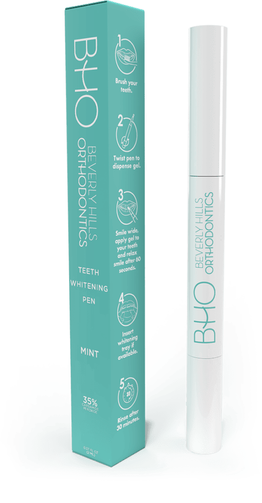 BHO at-home teeth whitening pens