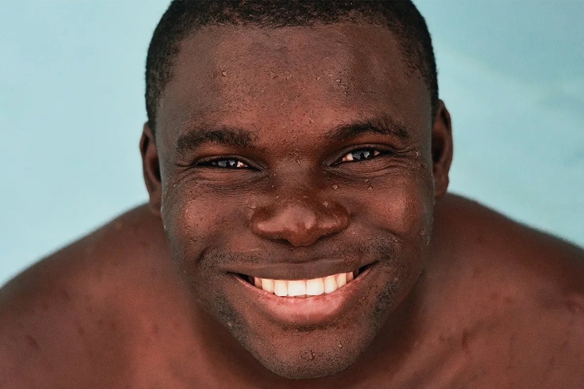 Handsome dude with great smile